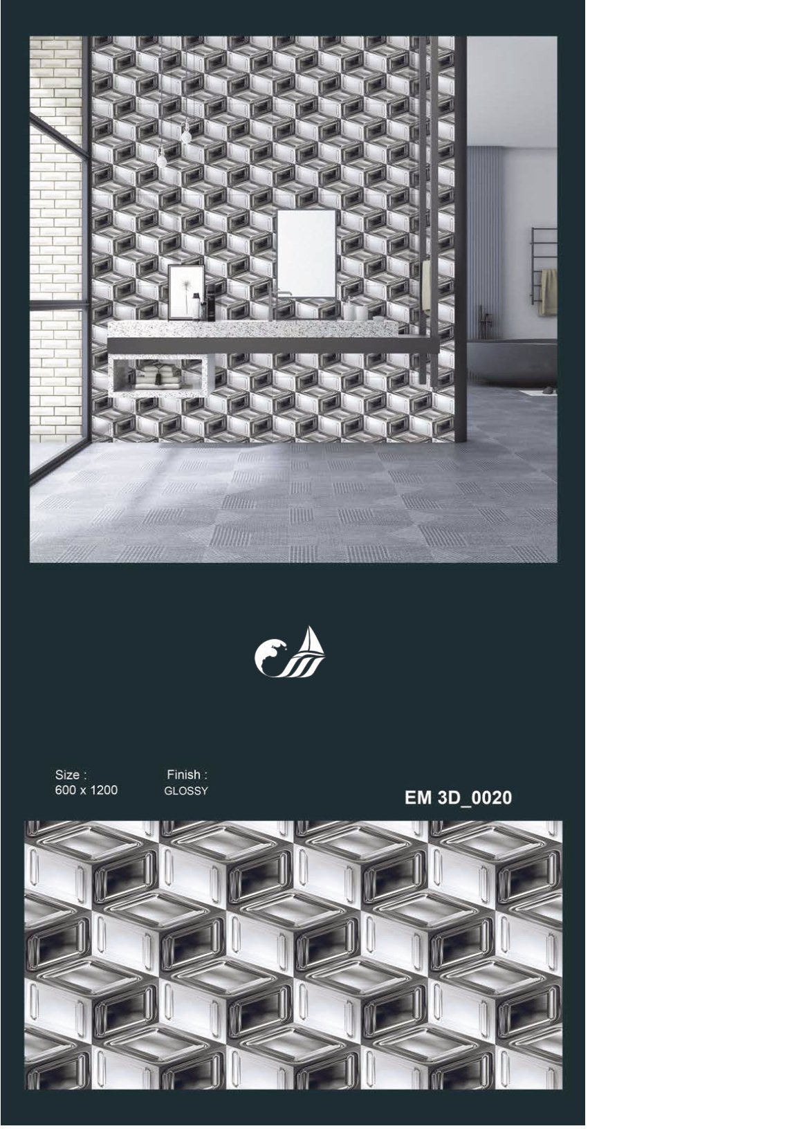 Packaging and Box Quantities: Standard Export Palletization for 600x600 and 600x1200mm Formats