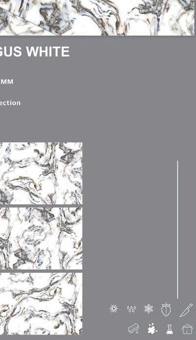 Mangus White Floor Tile 600x1200