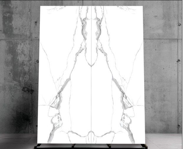 INVISIBLE WHITE-A&B Full HD Slab