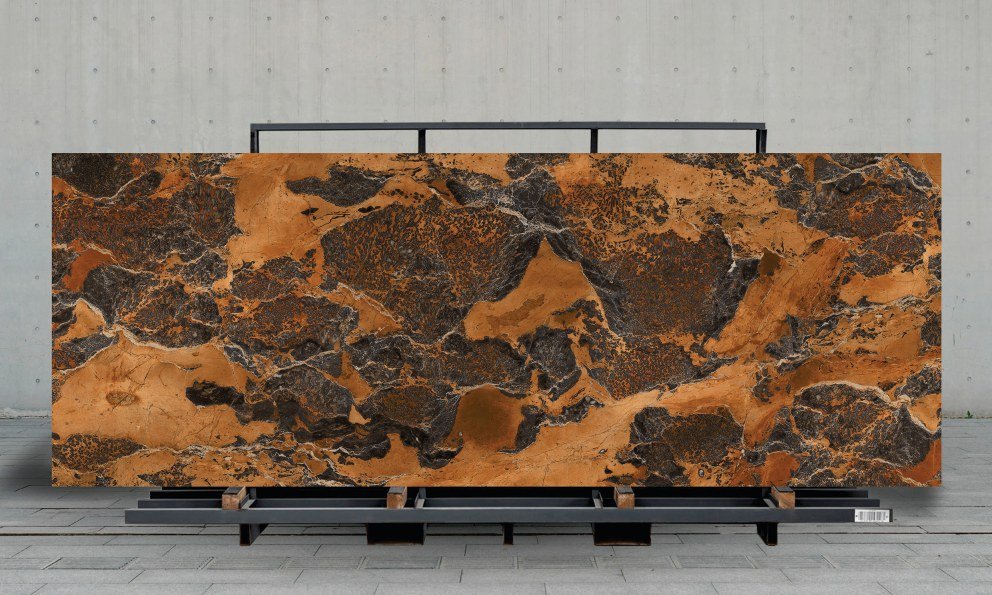 Fossil Brown Full HD Slab
